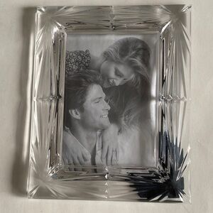 New Mikasa Crystal Clear Heavy Glass Frame Austrian 8X10